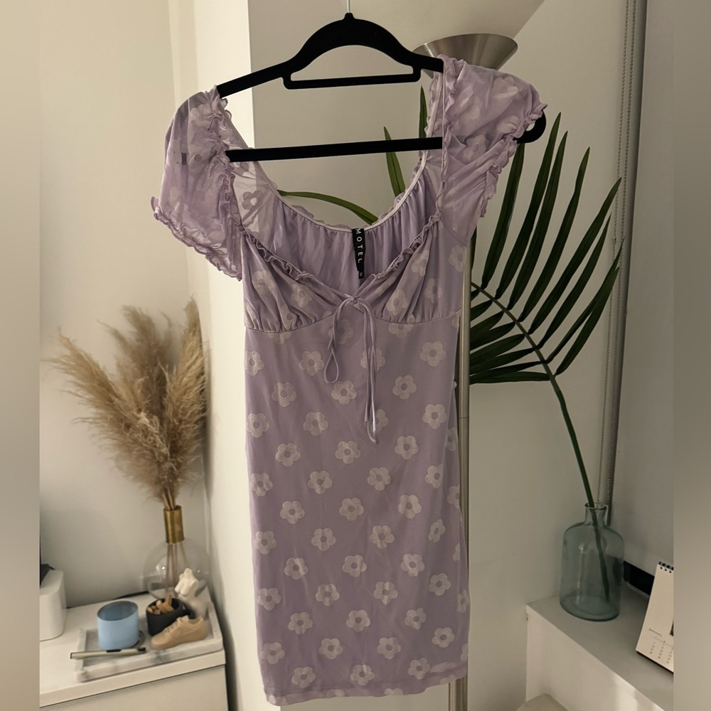 Purple dress